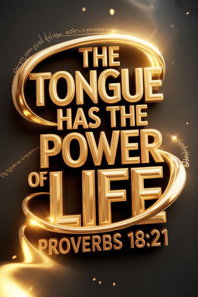 The Tongue Has the Power of Life